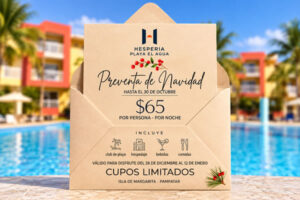 Preventa de Navidad | Hesperia Playa el Agua