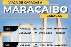 Viaja de Caracas – Maracaibo – Caracas | Rutaca Airlines